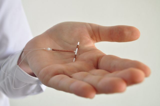 IUD placement